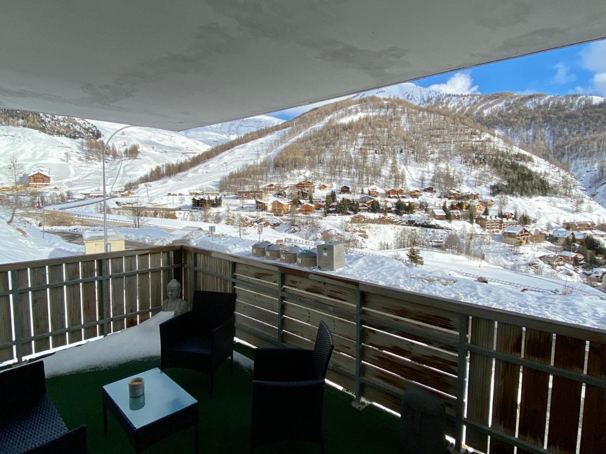3 pièces la Foux d Allos vue montagne et station Esterno foto
